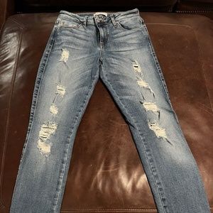 Guess Sexy Curve Skinny Jeans Sz 26 Stretch Jeans